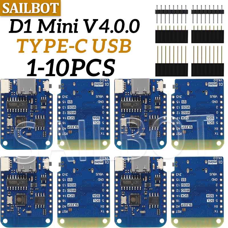 Esp8266 Nodemcu - 1-10 Uds WeMos D1 Mini ESP8266