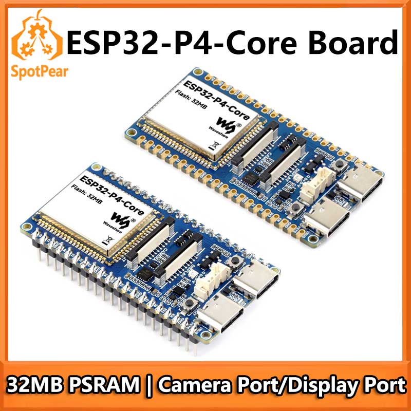 Esp32 P4 - Placa ESP32-P4-Core con 32MB de PSRAM,