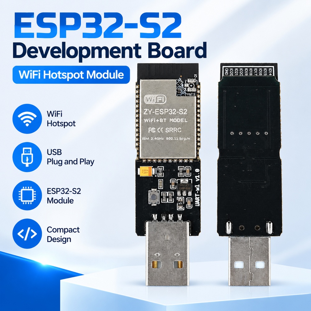 Esp32 P4 - Placa de desarrollo ESP32-S2, módulo de