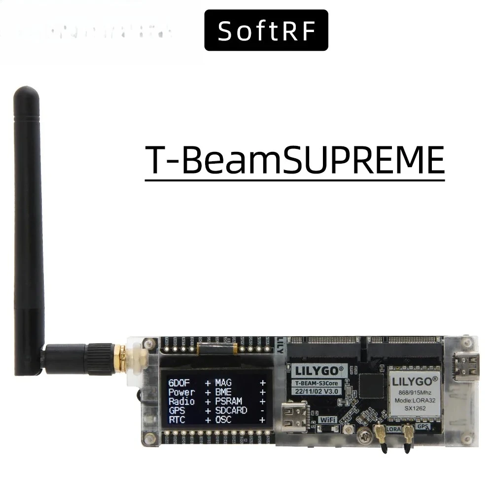 Esp32 Development Board - Placa de Desarrollo LILYGO SoftRF T-BeamSUPREME
