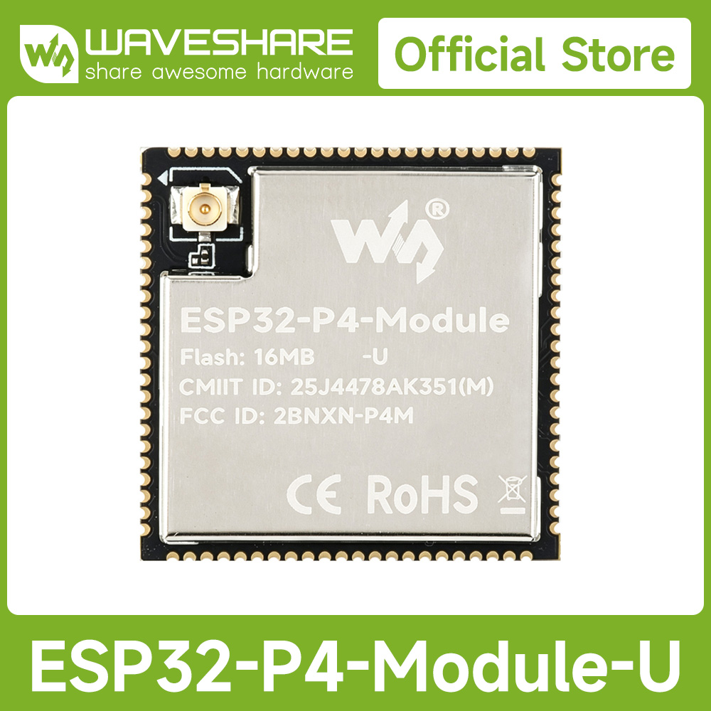 Esp32 P4 - Placa central de módulo Waveshare ESP32-P4,