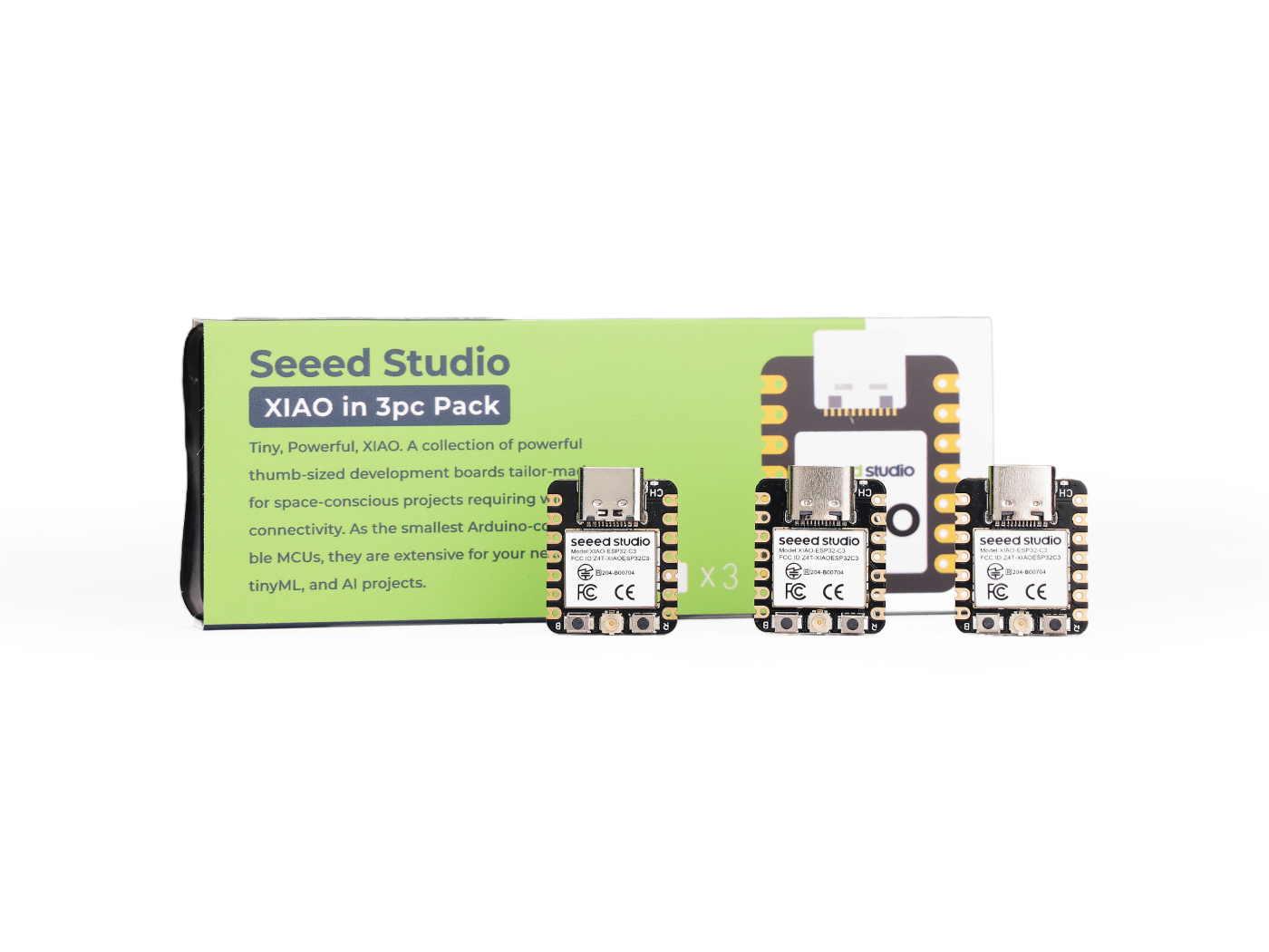 Paquete de 3 uds XIAO ESP32C3  - Esp32 Uart Module reseña y precio
