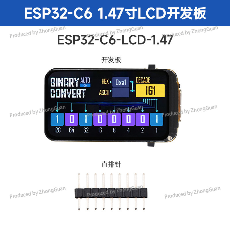 Placa de Desarrollo LCD de 1.4 - Esp32 Development Board reseña y precio