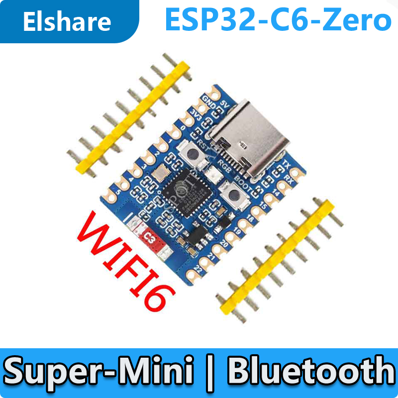 Placa de Desarrollo ESP32-C6 W - Esp32 C6 reseña y precio