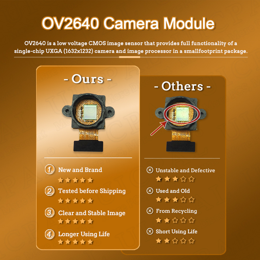 Nuevo Módulo de Cámara OV2640  - Esp32 Devkit reseña y precio