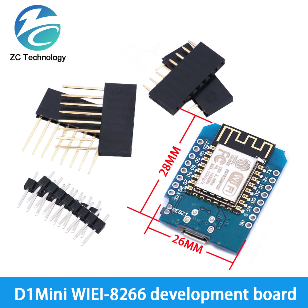 D1 Mini ESP8266 ESP-12F CH340G - Esp8266 Nodemcu reseña y precio