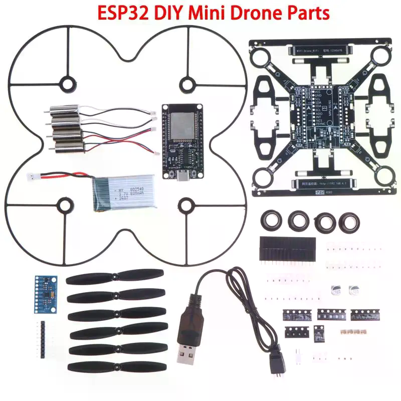 Kit de Mini Dron de Código Abi - Espressif Esp32 reseña y precio